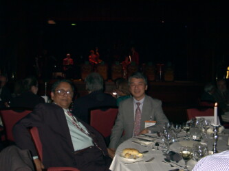 1999/09/20 Professor Kazi & Dr. Ohmori@WPMC1999 Banquet@Amsterdam