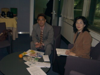 1999/09/20 Mr. Ito & Ms.Asai@WPMC1999@Amsterdam